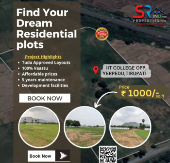  Residential Plot for Sale in Mallavaram, Tirupati