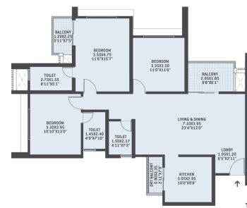 3 BHK Flat for Sale in Hinjewadi Phase 1, Pune