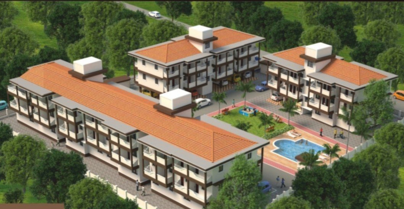 2 BHK Apartment 936 Sq.ft. for Sale in Majorda, Goa