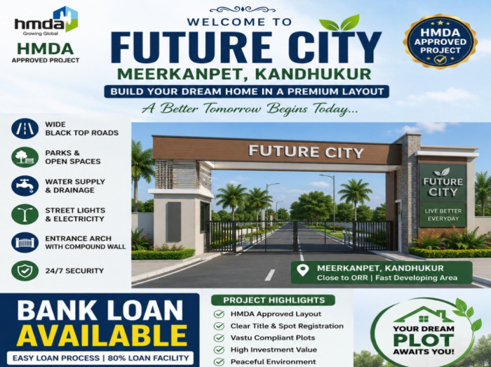  200 Sq. Yards Residential Plot for Sale in Kandukuru, Hyderabad