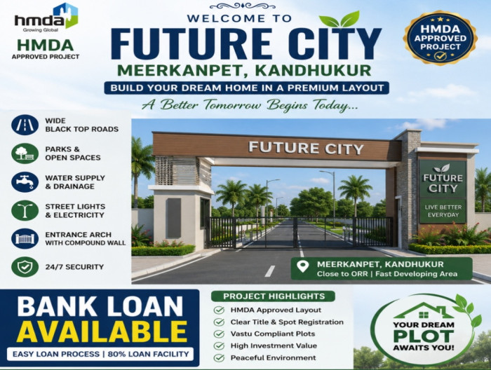  200 Sq. Yards Residential Plot for Sale in Kandukuru, Hyderabad