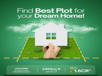  Residential Plot for Sale in Bharatpur, Bhubaneswar