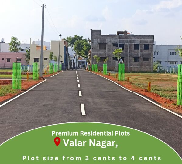  Residential Plot 436 Sq.ft. for Sale in Valar Nagar, Madurai