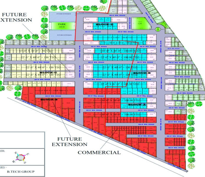  Commercial Land 175 Sq. Yards for Sale in Tappal, Aligarh