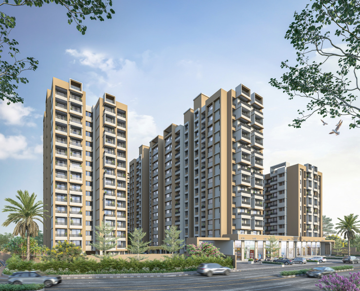 2 BHK 1345 Sq.ft. Apartment for Sale in Bhurkud Faliya, Silvassa