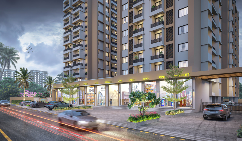 2 BHK 1345 Sq.ft. Apartment for Sale in Bhurkud Faliya, Silvassa