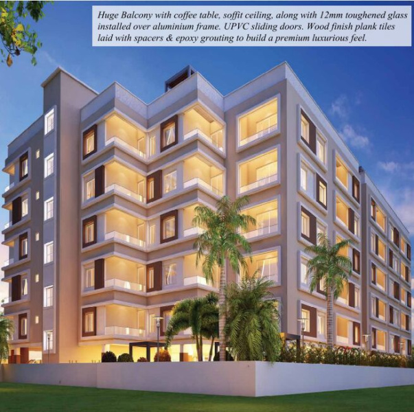 3 BHK 1500 Sq.ft. Apartment for Sale in Nandan Vihar, Patia, Bhubaneswar