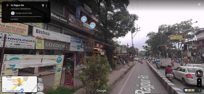  Commercial Shop 200 Sq.ft. for Rent in Rajpur Road, Dehradun
