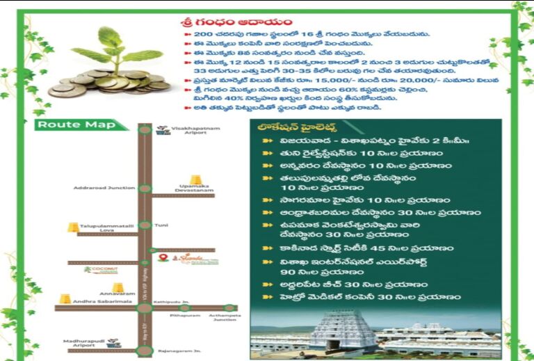  Residential Plot 150 Sq. Yards for Sale in Tuni, East Godavari