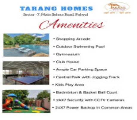 3 BHK Apartment 1630 Sq.ft. for Sale in Sector 7 Palwal