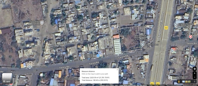  Commercial Land 21783 Sq.ft. for Sale in Ausa, Latur