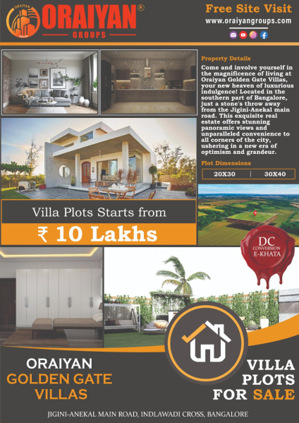  Residential Plot 1200 Sq.ft. for Sale in Jigani Road, Bangalore