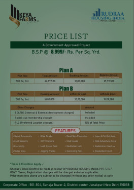 Residential Plot 4500 Sq.ft. for Sale in Shahpura, Jaipur