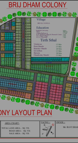  100 Sq. Yards Residential Plot for Sale in Chaumuhan, Mathura