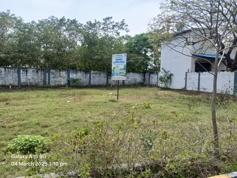  Residential Plot 876 Sq.ft. for Sale in Guduvancheri, Chennai