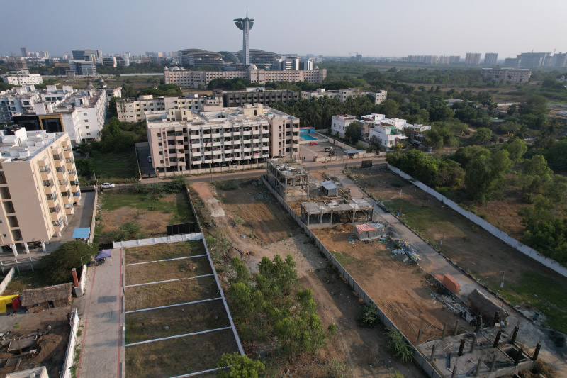  Residential Plot 1200 Sq.ft. for Sale in Navalur, Chennai