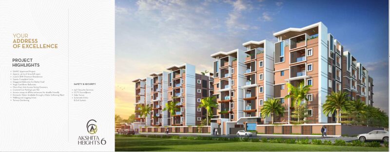 2 BHK Apartment 1225 Sq.ft. for Sale in Vasanthapuri Colony, Malkajgiri, Hyderabad