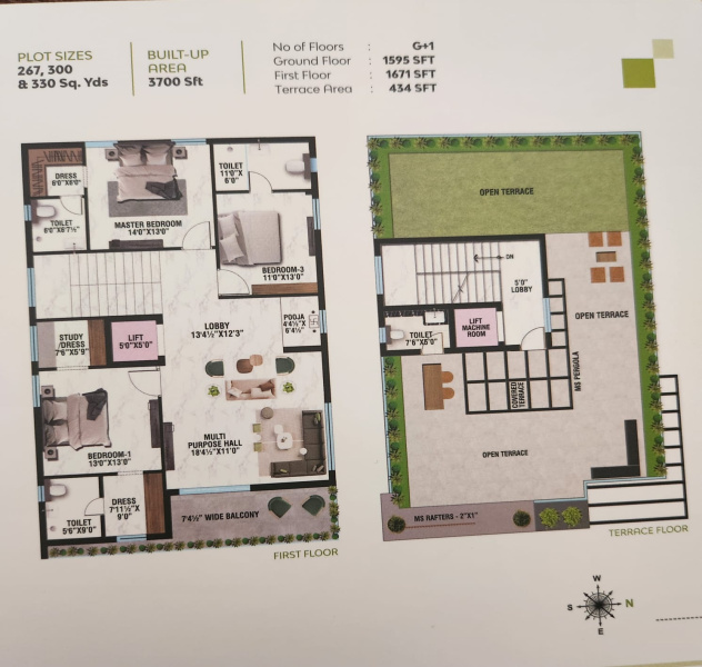 4 BHK Villa 3700 Sq.ft. for Sale in Adibatla, Hyderabad