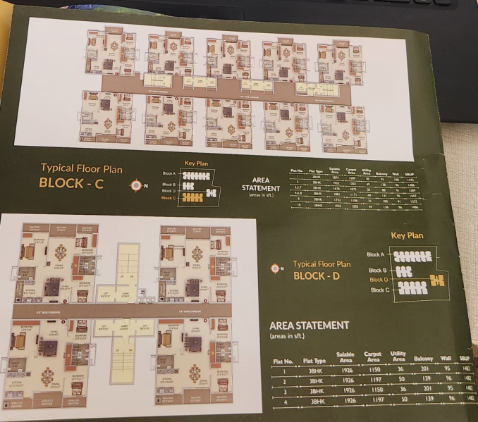 3 BHK 1841 Sq.ft. Apartment for Sale in Alkapuri, Manikonda, Hyderabad