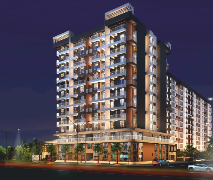 2 BHK Apartment 555 Sq.ft. for Sale in Charholi Budruk, Pune