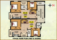 1 BHK Flat for Sale in Kundrathur, Chennai