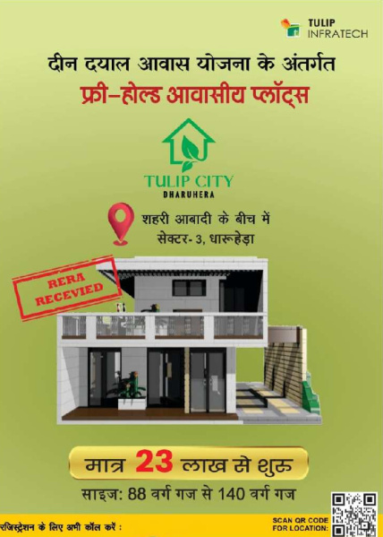  Residential Plot 125 Sq. Yards for Sale in Sector 3 Dharuhera