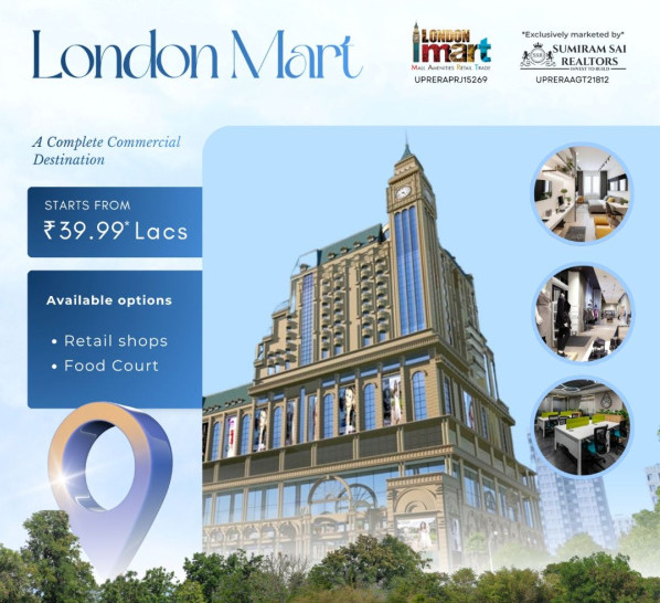  180 Sq.ft. Commercial Shop for Sale in Sector 16B Greater Noida West