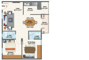 2 BHK Flat for Sale in Sarjapur, Bangalore