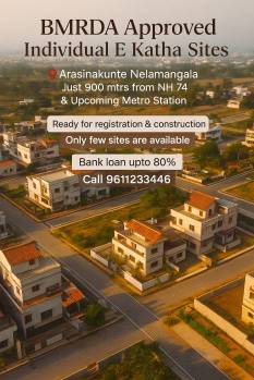  Residential Plot for Sale in Arasinakunte, Nelamangala, Bangalore