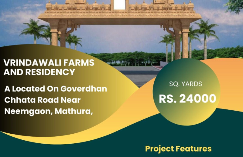  Residential Plot 180 Sq. Yards for Sale in Govardhan, Mathura