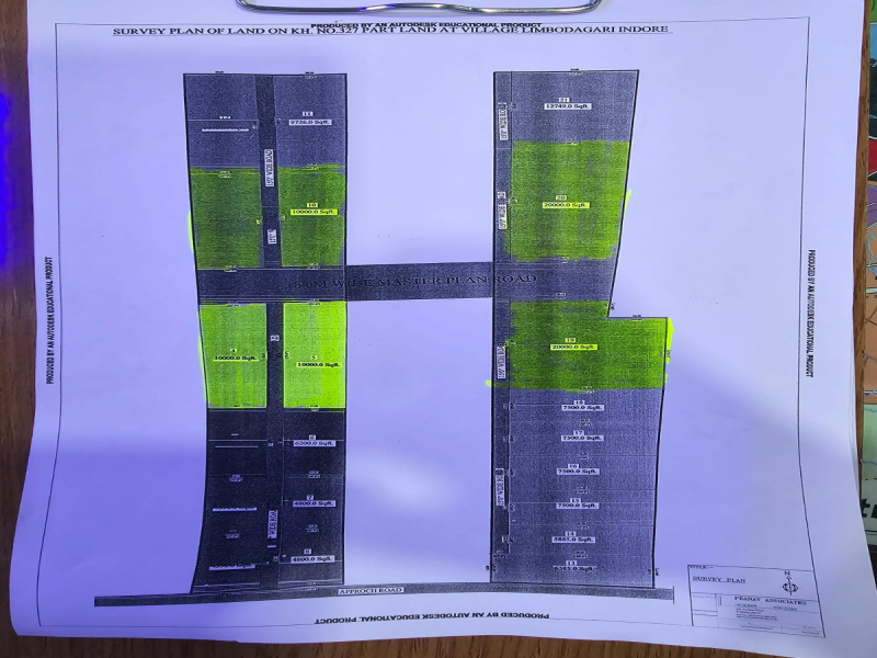  Agricultural Land 6720 Sq.ft. for Sale in Super Corridor, Indore