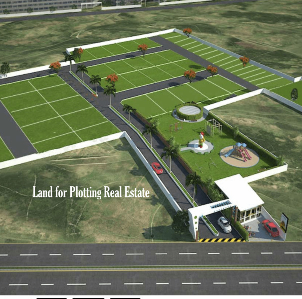 Industrial Land 3000 Sq. Meter for Sale in MIDC Industrial Area,