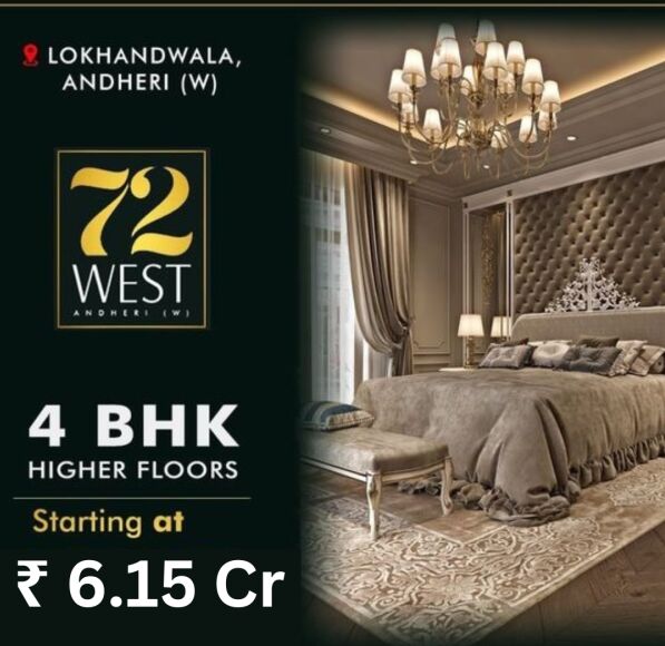 4 BHK Apartment 2000 Sq.ft. for Sale in Yamuna Nagar, Andheri West, Mumbai