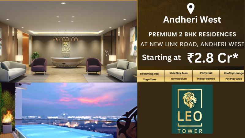 2 BHK Residential Apartment 700 Sq.ft. for Sale in Andheri West, Mumbai