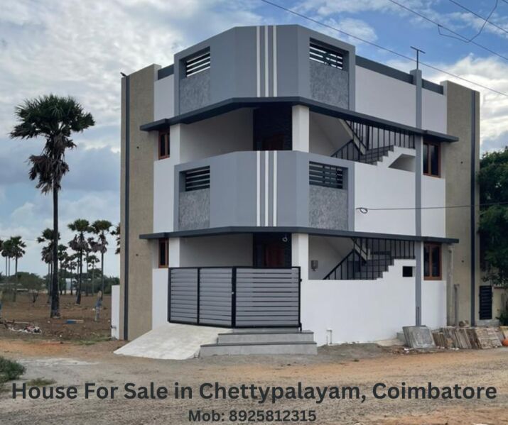 4 BHK House 1434 Sq.ft. for Sale in Chettipalayam, Coimbatore