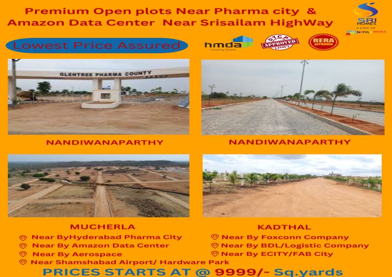  Residential Plot 100 Sq. Yards for Sale in Srisailam Highway, Hyderabad
