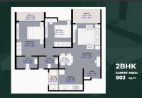 2 BHK Flat for Sale in Hinjewadi Phase 2, Pune