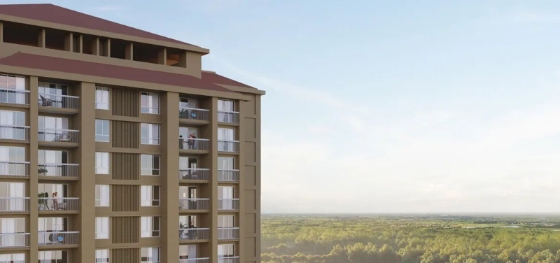 3 BHK Apartment 887 Sq.ft. for Sale in Bhugaon, Pune