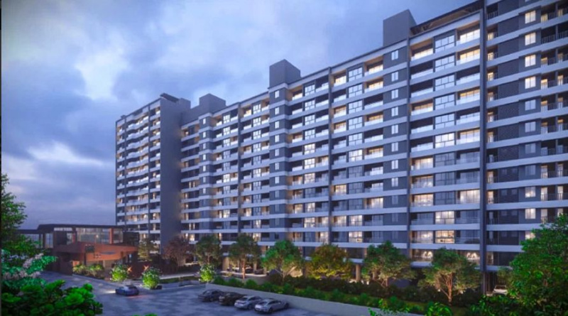 2 BHK Apartment 802 Sq.ft. for Sale in Kiwale, Pune