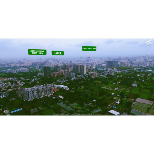 2 BHK 758 Sq.ft. Apartment for Sale in Sus, Pune