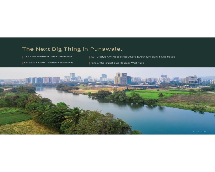 2 BHK 786 Sq.ft. Apartment for Sale in Punawale, Pune