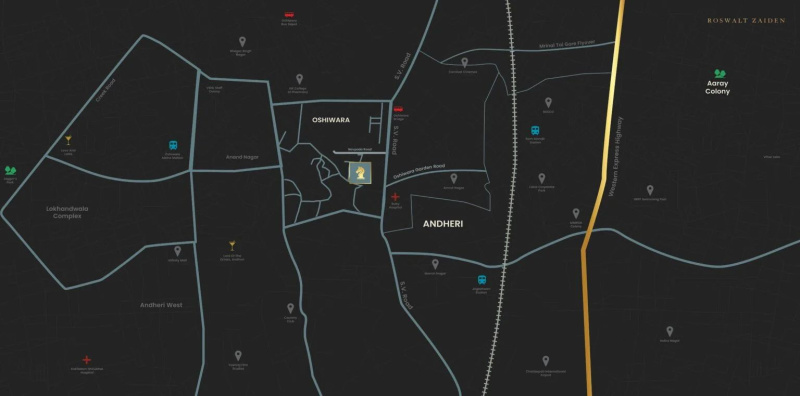 2 BHK 676 Sq.ft. Apartment for Sale in Oshiwara, Andheri West, Mumbai