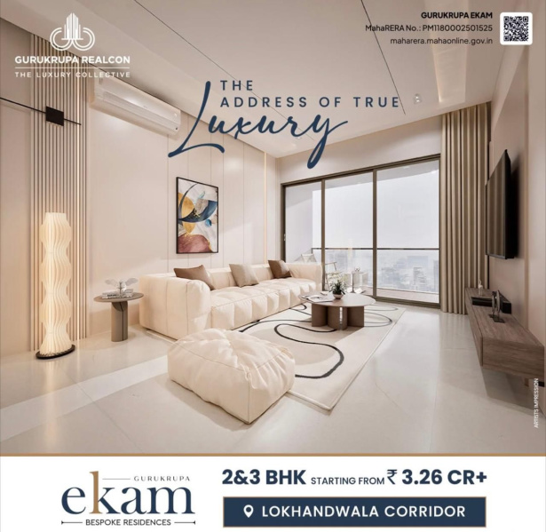 2 BHK 815 Sq.ft. Apartment for Sale in Andheri Link Road, Andheri West, Mumbai