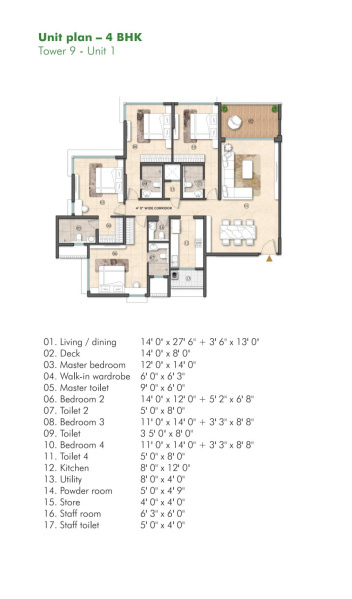 4 BHK 2034 Sq.ft. Apartment for Sale in Kandivali East, Mumbai
