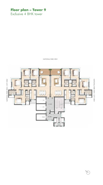 4 BHK 2034 Sq.ft. Apartment for Sale in Kandivali East, Mumbai