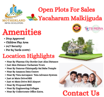  Residential Plot for Sale in Yacharam Mandal, Hyderabad