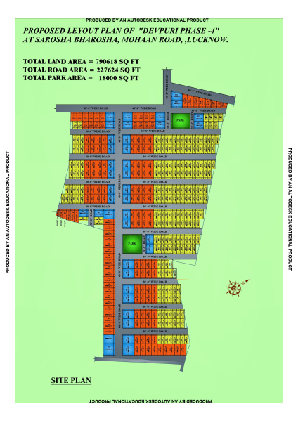  Residential Plot 1000 Sq.ft. for Sale in Para, Lucknow