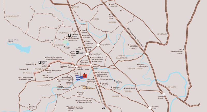 2 BHK 768 Sq.ft. Apartment for Sale in Hinjewadi Phase 1, Pune