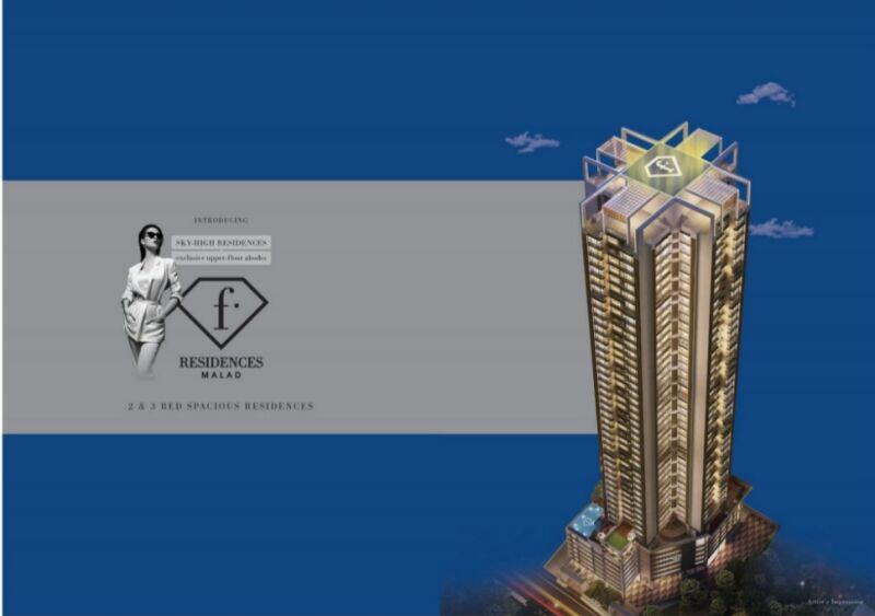 3 BHK Apartment 1074 Sq.ft. for Sale in Malad West, Mumbai