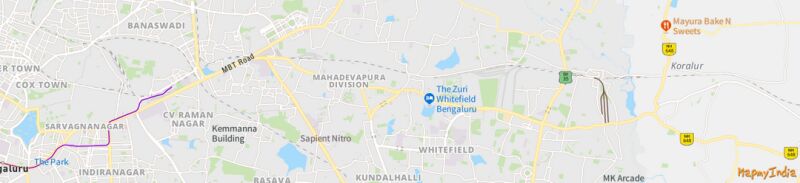3 BHK Apartment 1490 Sq.ft. for Sale in Hoodi, Bangalore